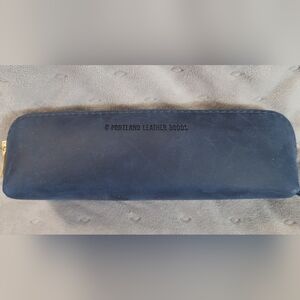 Portland Leather Goods Sidekick Pouch In Deep Water